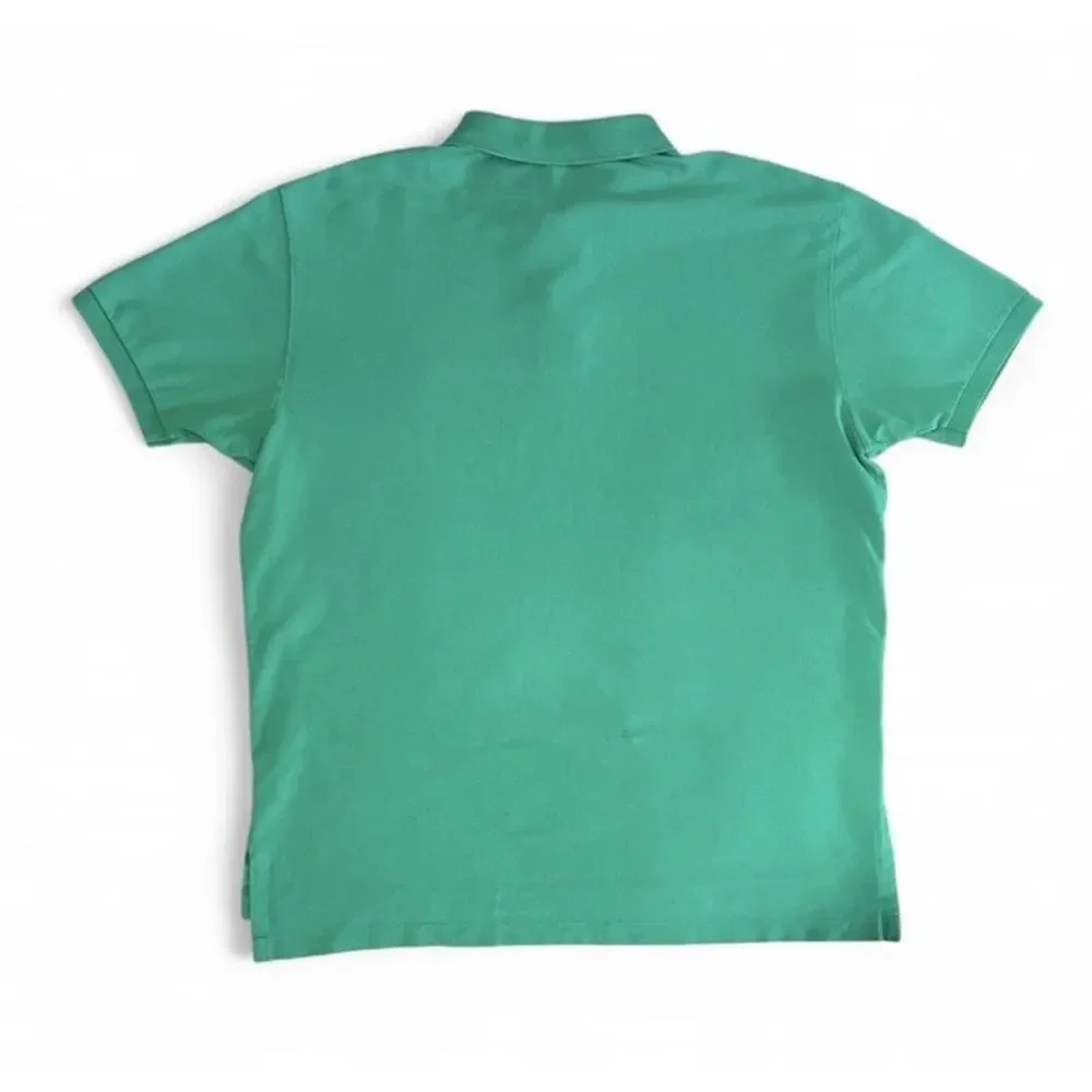 Polo Ralph Lauren Men's Green Classic Short Sleeve Cotton Polo Shirt Size XL
